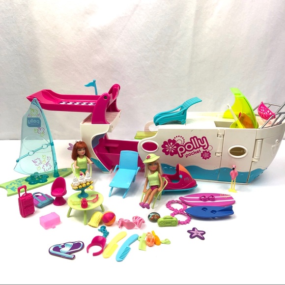 polly pocket party boat